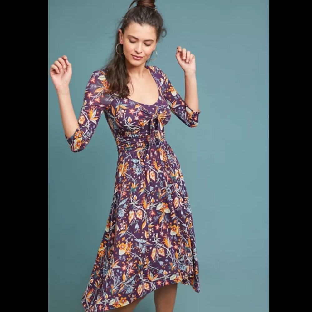 MAEVE Floral Print Women's Dress